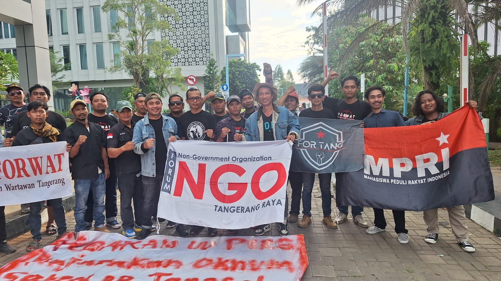 FORWAT dan Aktivis Desak Walikota Tangsel Tindak Oknum Satpol PP