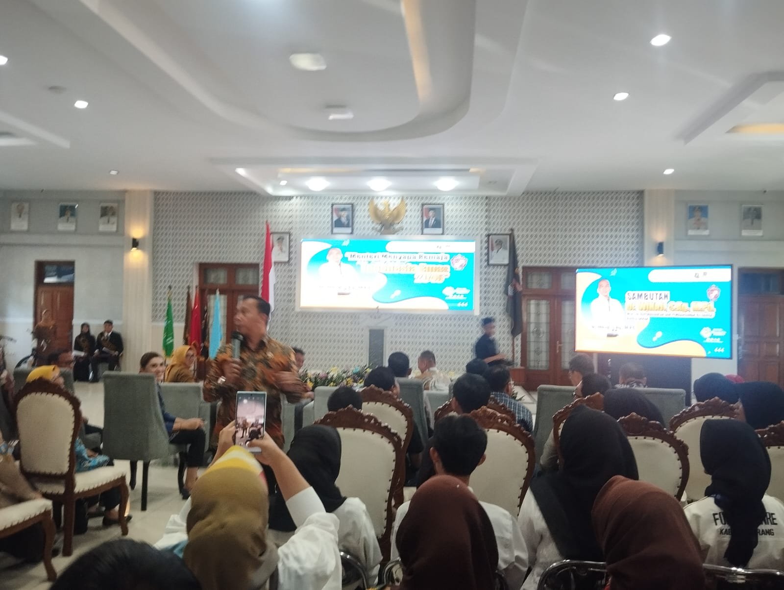 Menteri Wihaji Ajak Remaja Tangerang Siapkan Diri Sambut Indonesia Emas 2045