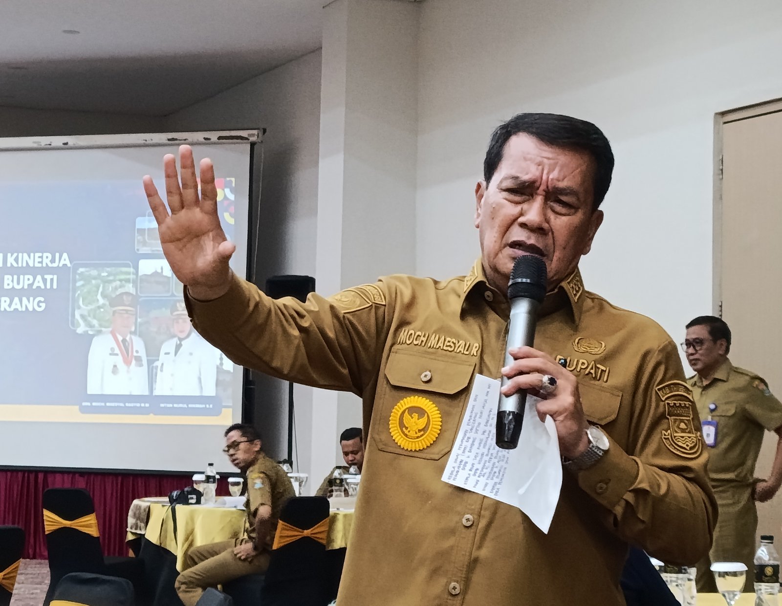 Bupati Tangerang : Setiap Perumahan Baru Wajib Sediakan Tandon Air