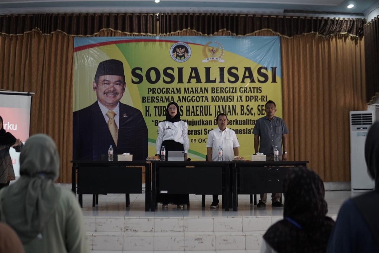 Sosialisasi Program MBG di Banten Dorong Pemerataan Gizi dan Peningkatan SDM Unggul