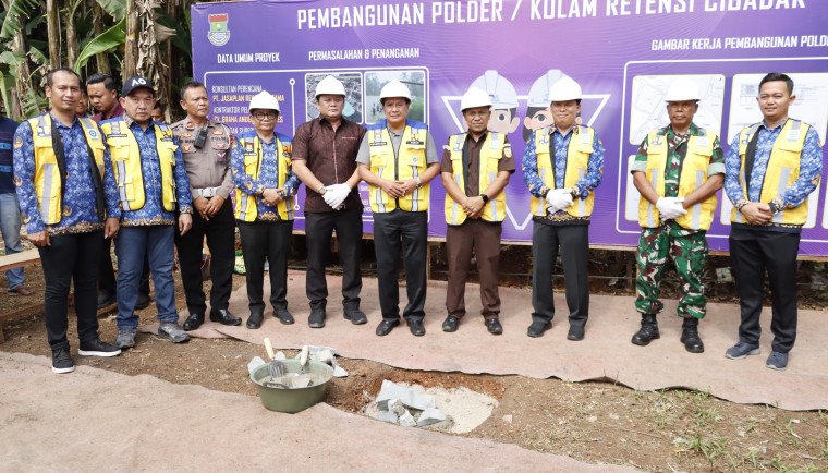 Pemkab Tangerang Bangun Polder Cibadak, Solusi Atasi Banjir Menahun