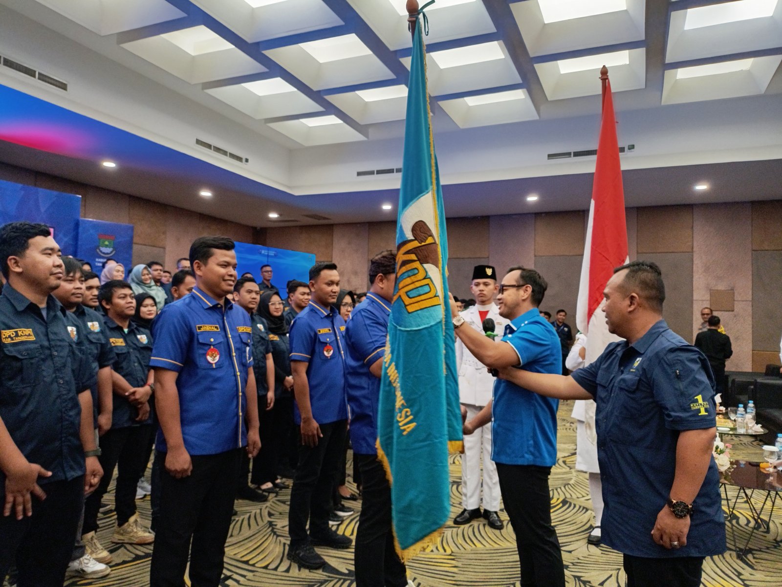 KNPI Kabupaten Tangerang Resmi Dilantik, M Yusuf Basnar Jadi Ketua Terpilih