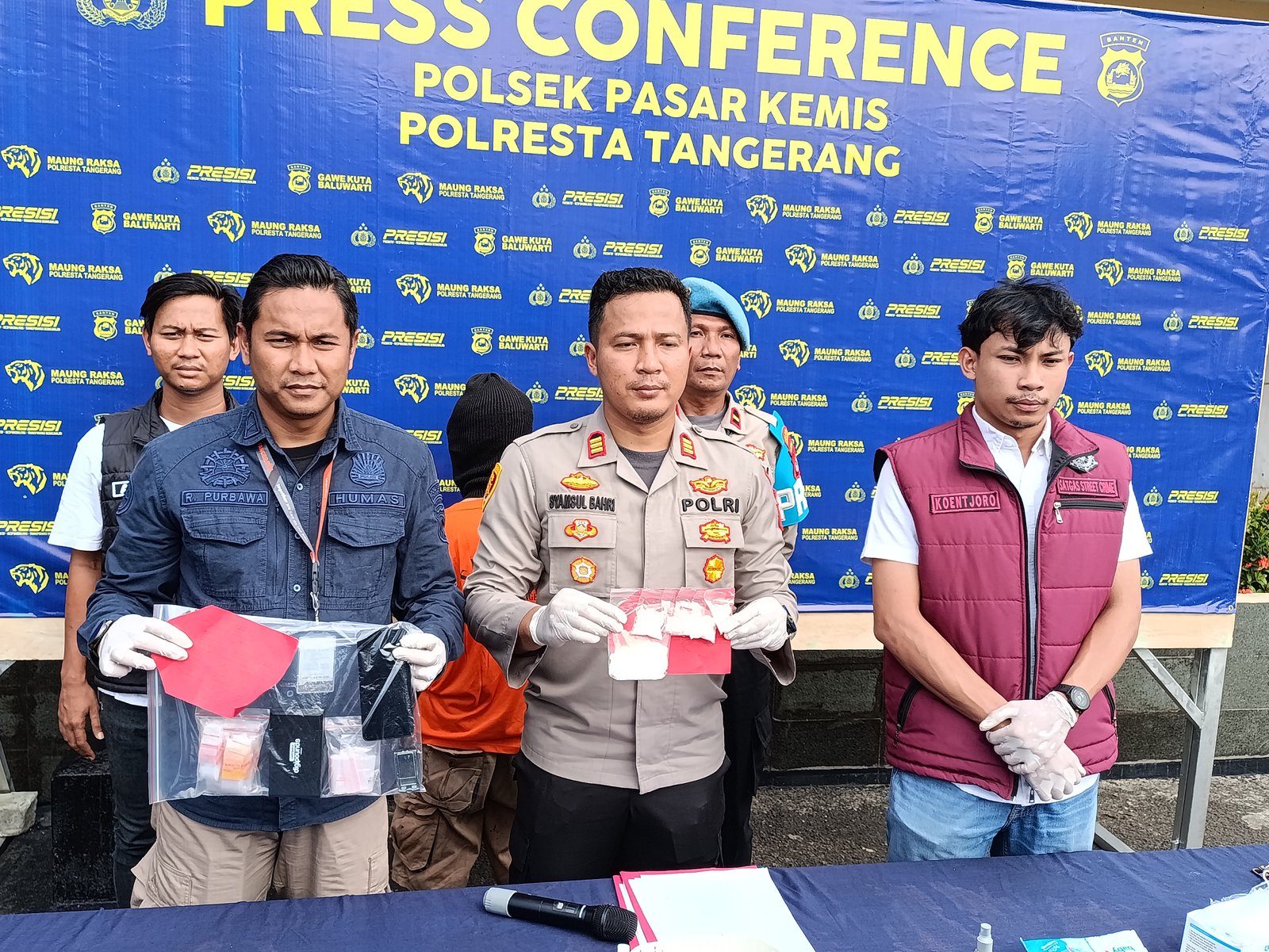 Polisi Tangkap Pelaku Pengedar Sabu-sabu di Sindang Jaya Tangerang