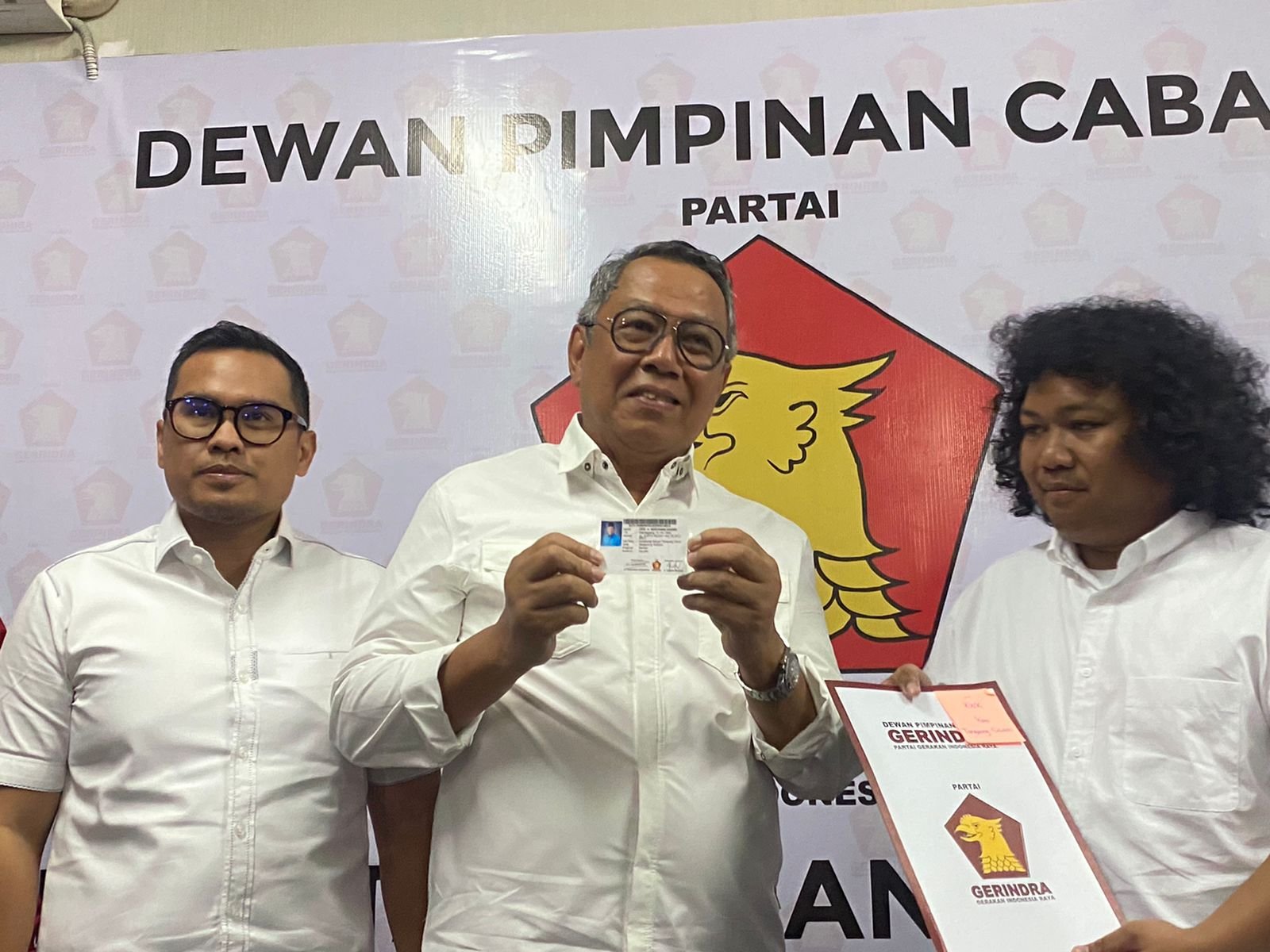 Benyamin Davnie Jadi Kader Gerindra Pasca Dapat Dukungan Dari KIM Plus di Pilkada Tangsel