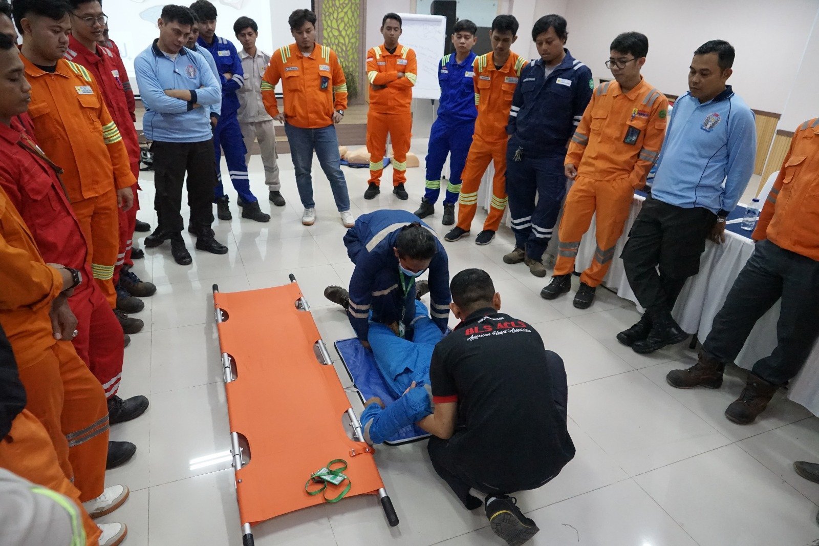 PT. PLN Indonesia Power Banten 1 Suralaya Mengadakan Pelatihan Simulasi Tanggap Darurat