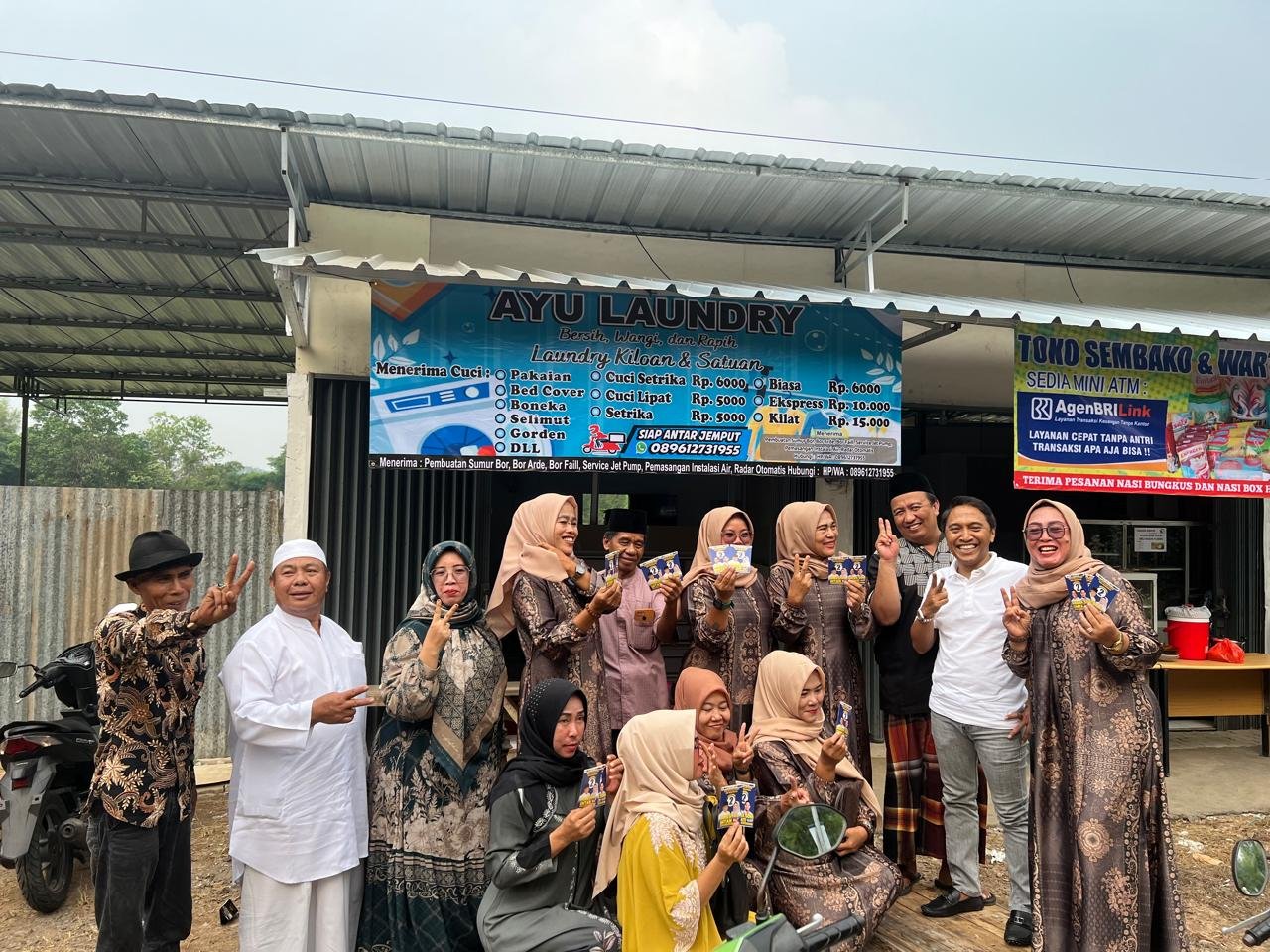 Jumat Berkah, Relawan Maesyal Rasyid Siapkan Makan Gratis Buat Warga di Tapos Tigaraksa