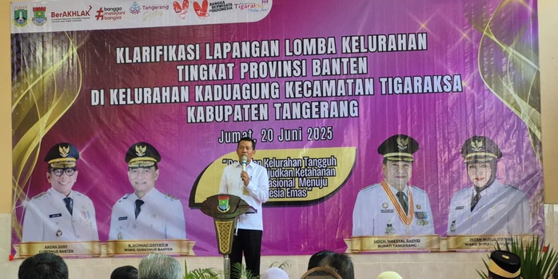 Dorong Inovasi Layanan Publik, Kelurahan Kadu Agung Masuk Final Lomba Tingkat Provinsi