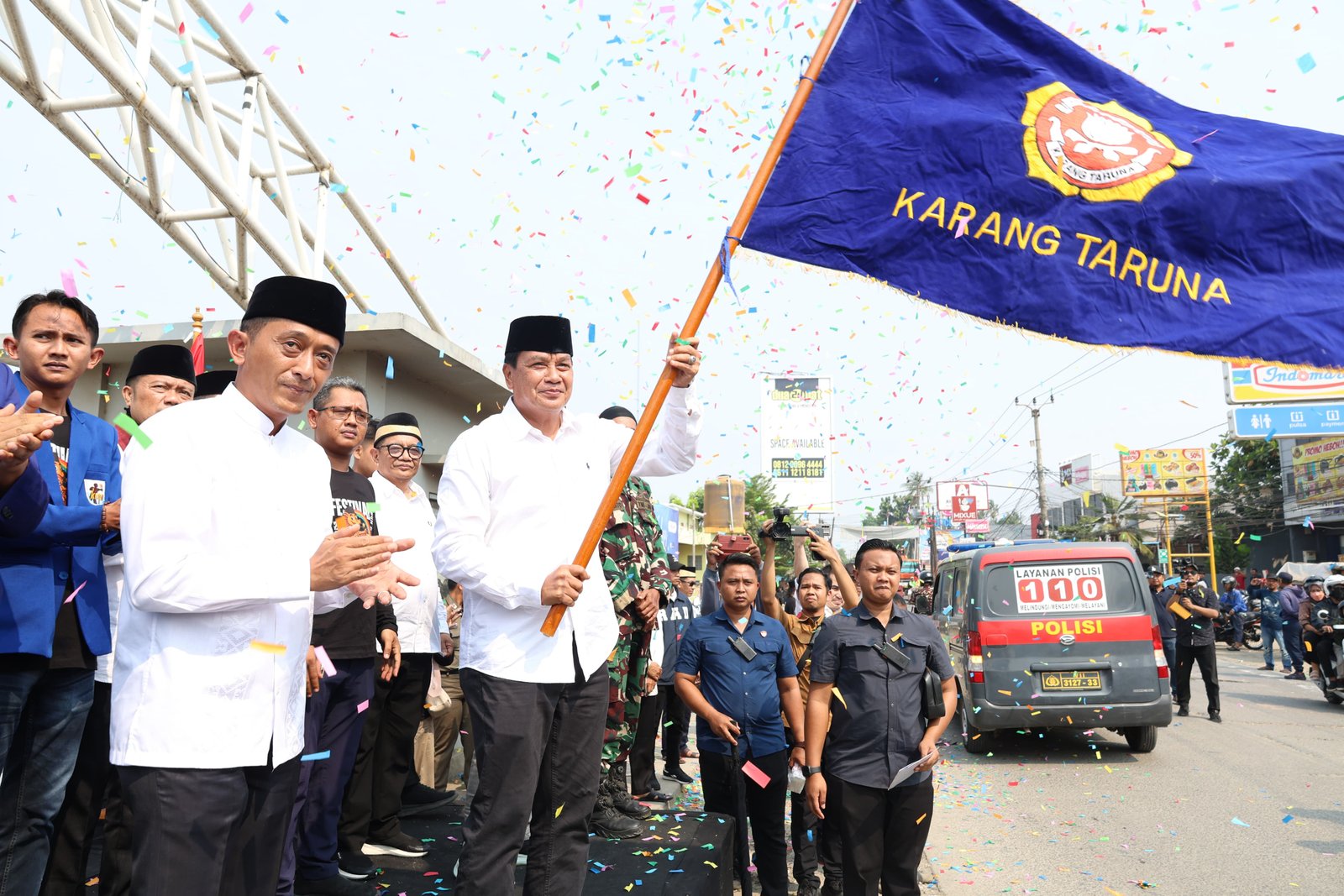 Bupati Tangerang Resmikan dan Lepas Karnaval Festival Tabuh Bedug ke-34 di Teluknaga