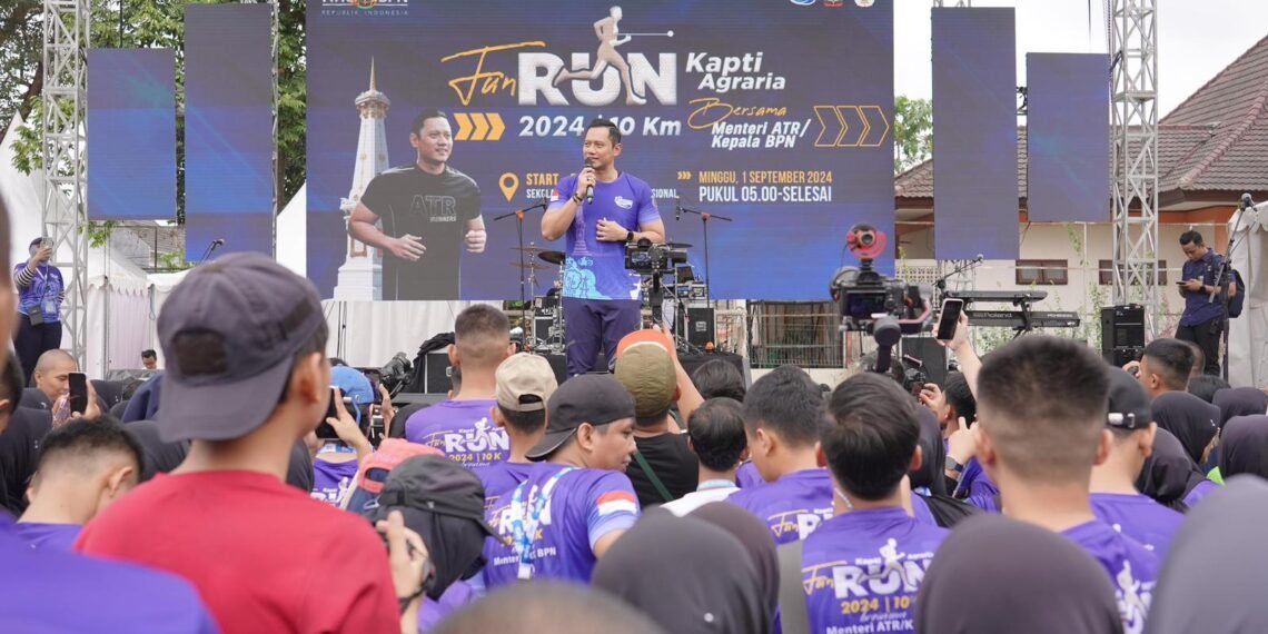 Menteri ATR/BPN RI Optimis Target 120 Juta Bidang Tanah Terdaftar Dalam Program PTSL 2024