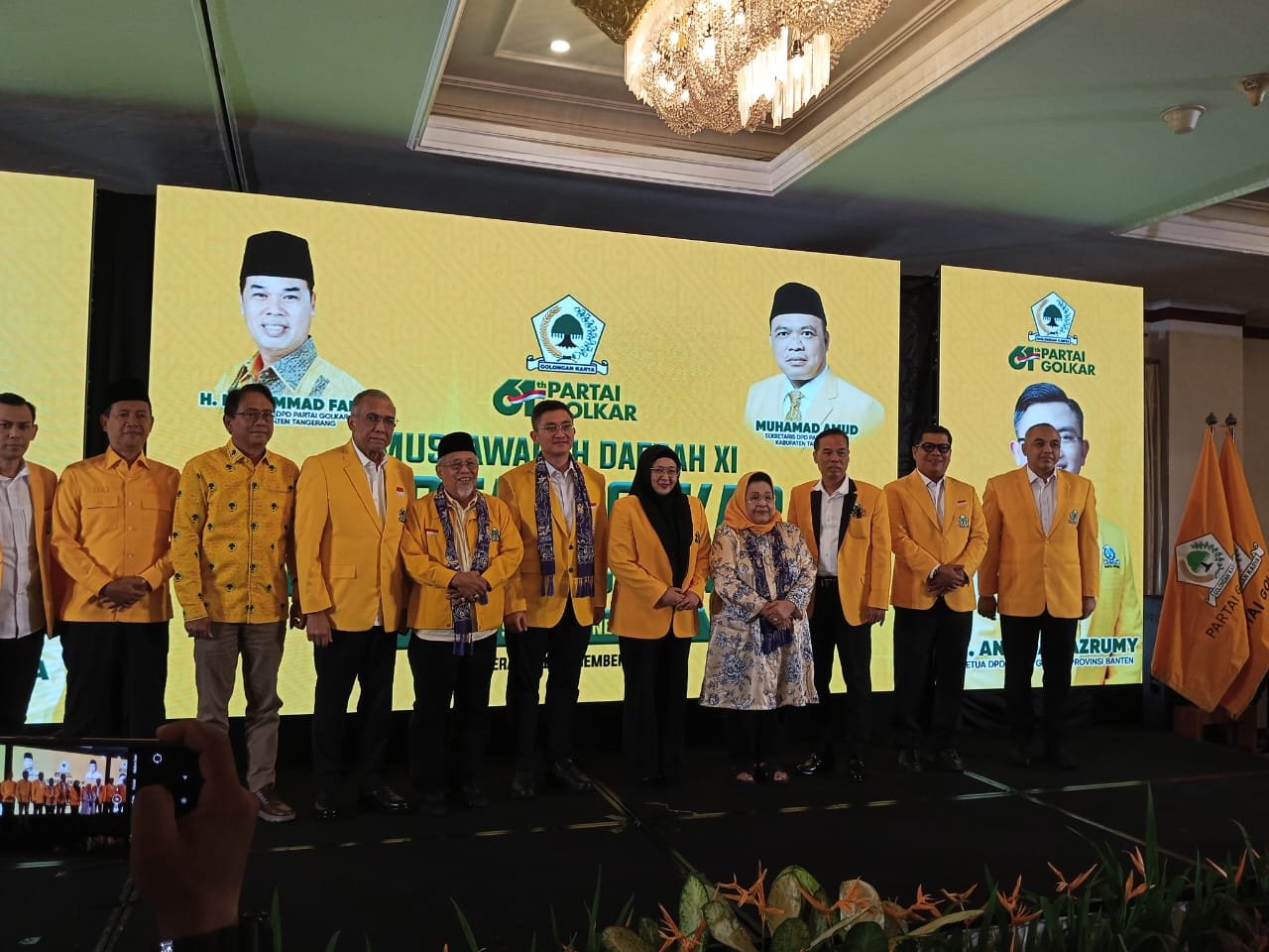 Intan Nurul Hikmah Resmi Pimpin DPD Golkar Kabupaten Tangerang