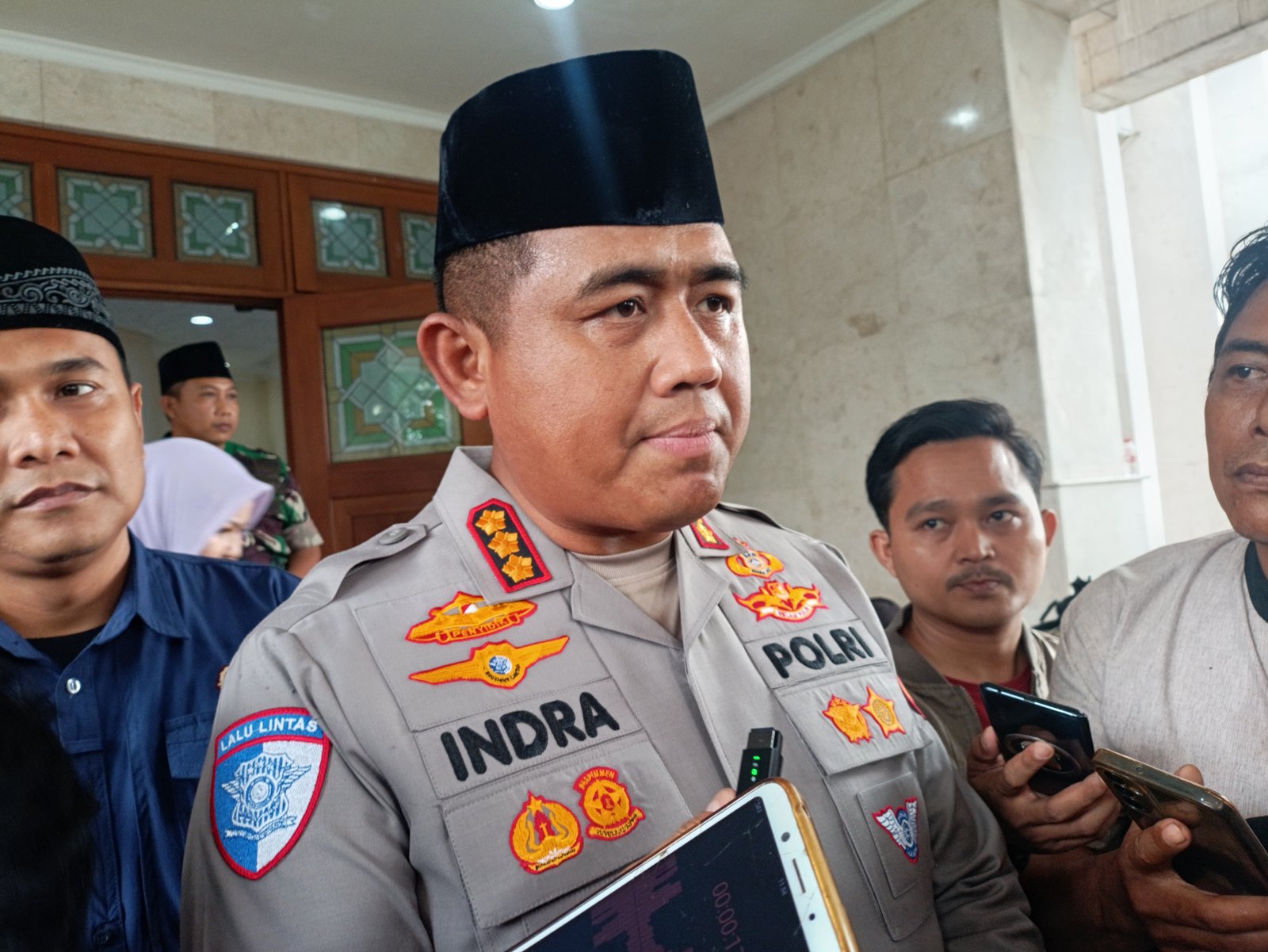 Polresta Tangerang Minta Warga Laporkan Kendaraan Pakai Strobo Ilegal