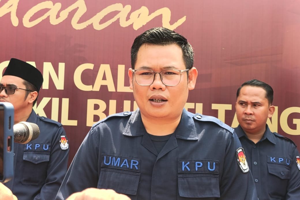 KPU Kabupaten Tangerang Terima Jadwal Pendaftaran Maesyal-Intan, Mad Romli-Irvansyah Masih Berembug