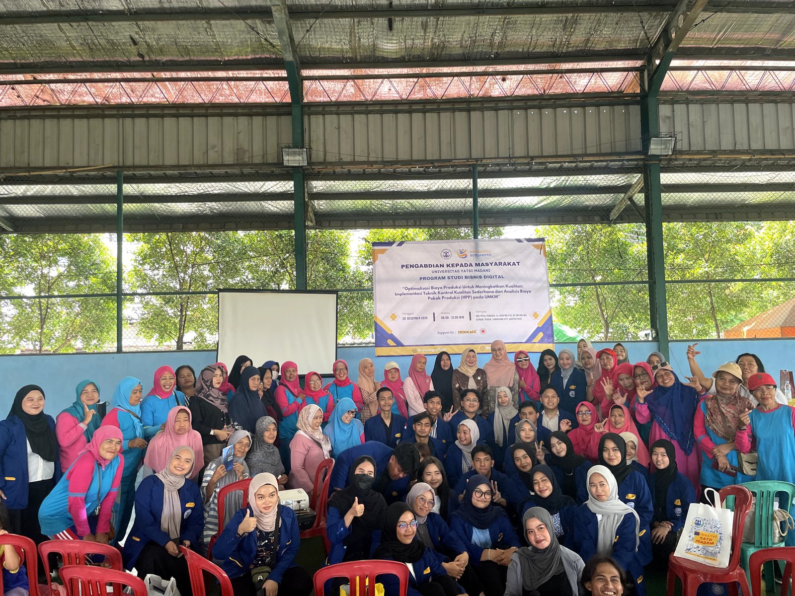 Mahasiswa Universitas Yatsi Madani Dorong Efisiensi UMKM melalui Optimalisasi Biaya Produksi