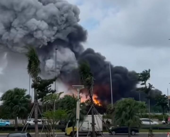 Gudang Kosambi Dekat Dengan Bandara Terbakar, Kapolres : Tak Berpengaruh Dengan Penerbangan