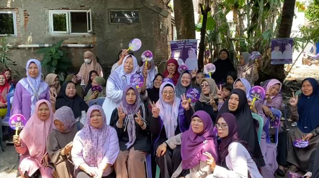 Pilkada 2024, Emak-emak di Pagedangan Tangerang Sebut Intan Nurul Hikmah Sebagai Perwakilan Kaum Hawa