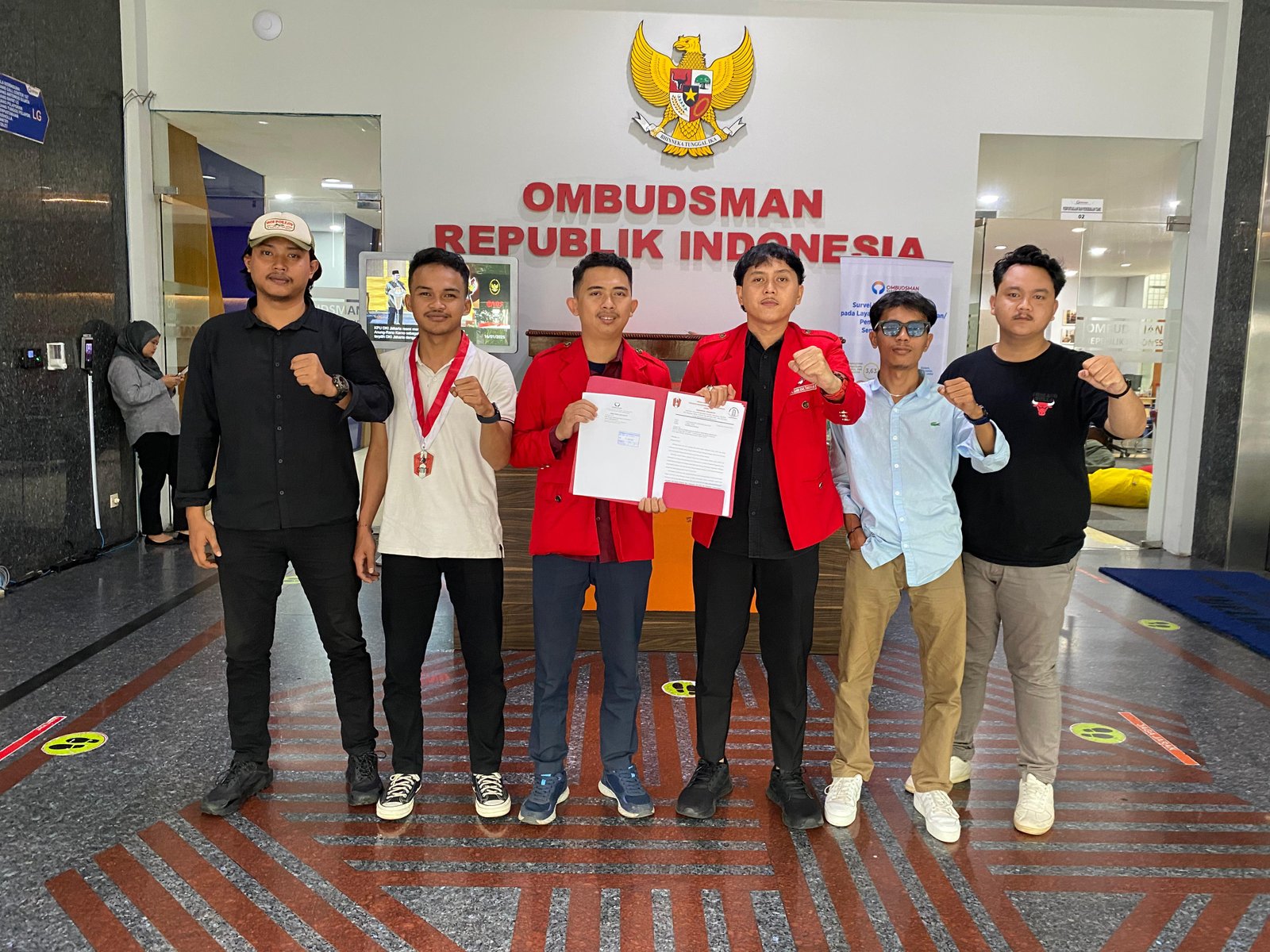 Masalah Pagar Laut, GMNI Kabupaten Tangerang Laporkan Pemda dan Pempus ke Ombudsman RI