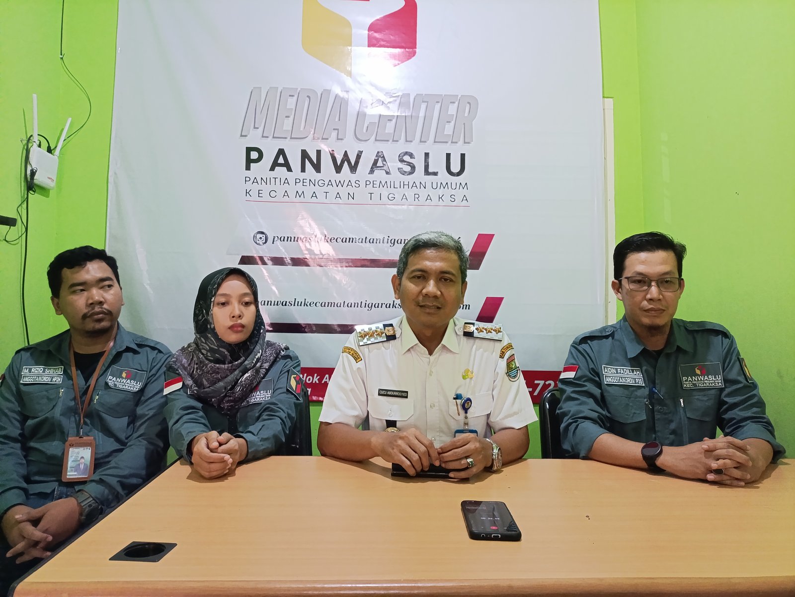 Camat Tigaraksa Penuhi Panggilan Panwascam, Ini Hasilnya
