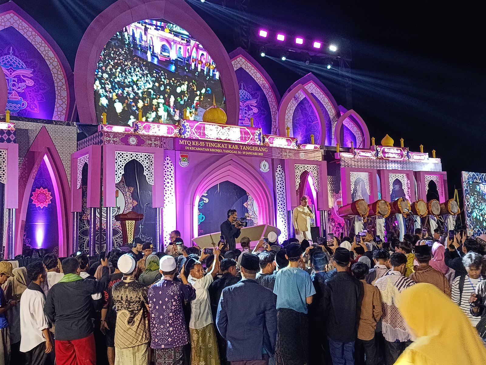 Meski Diguyur Gerimis, Pembukaan MTQ ke-55 Kabupaten Tangerang Tetap Meriah