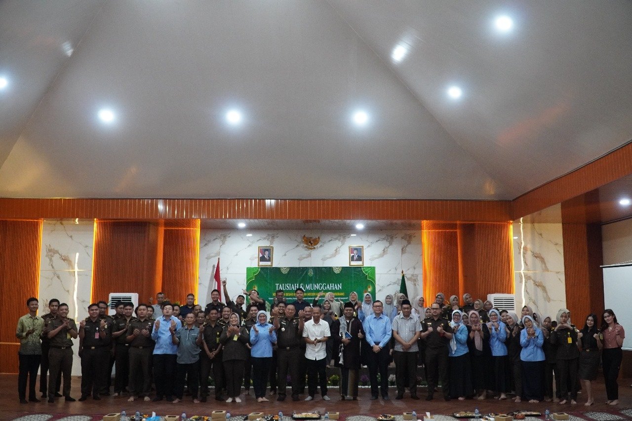 Kejari Kabupaten Tangerang Gelar Tausiyah dan Munggahan Menyambut Ramadhan