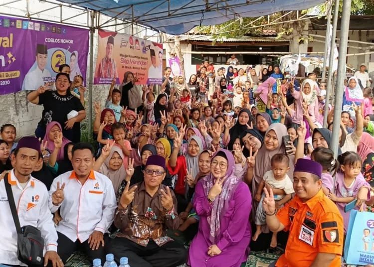 Dihadapan Warga Kosambi, Maesyal-Intan Komitmen Majukan UMKM di Kabupaten Tangerang