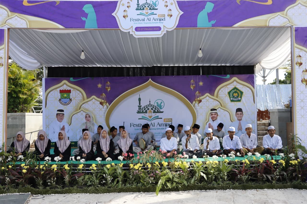 Festival Al-Amjad 2025 Kobarkan Semangat Syiar Islam di Kabupaten Tangerang