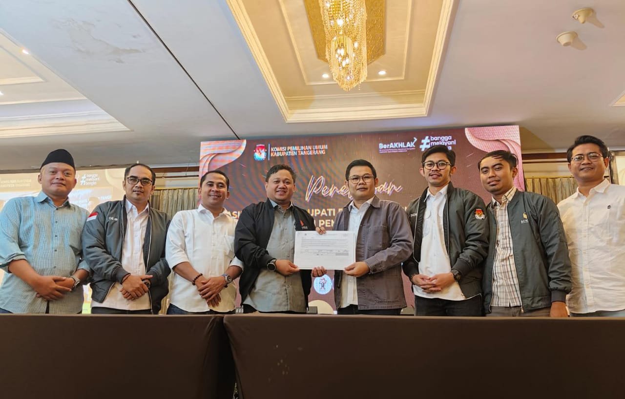 KPU Kabupaten Tangerang Tetapkan Maesyal-Intan Unggul, Raih 995 Ribu Suara