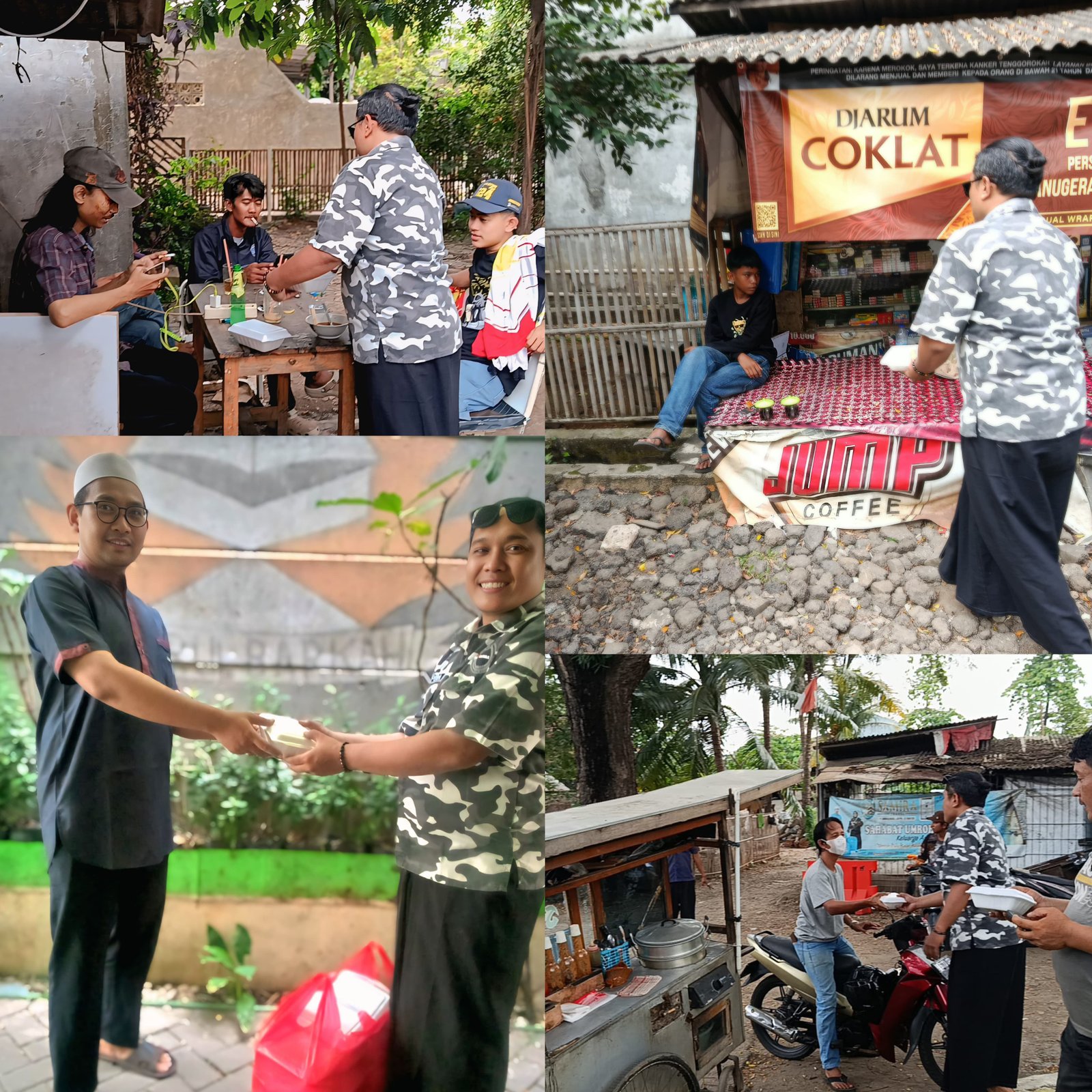 Jum'at Berkah, BAPERA Kota Tangerang Berbagi Makanan ke Masyarakat Neglasari