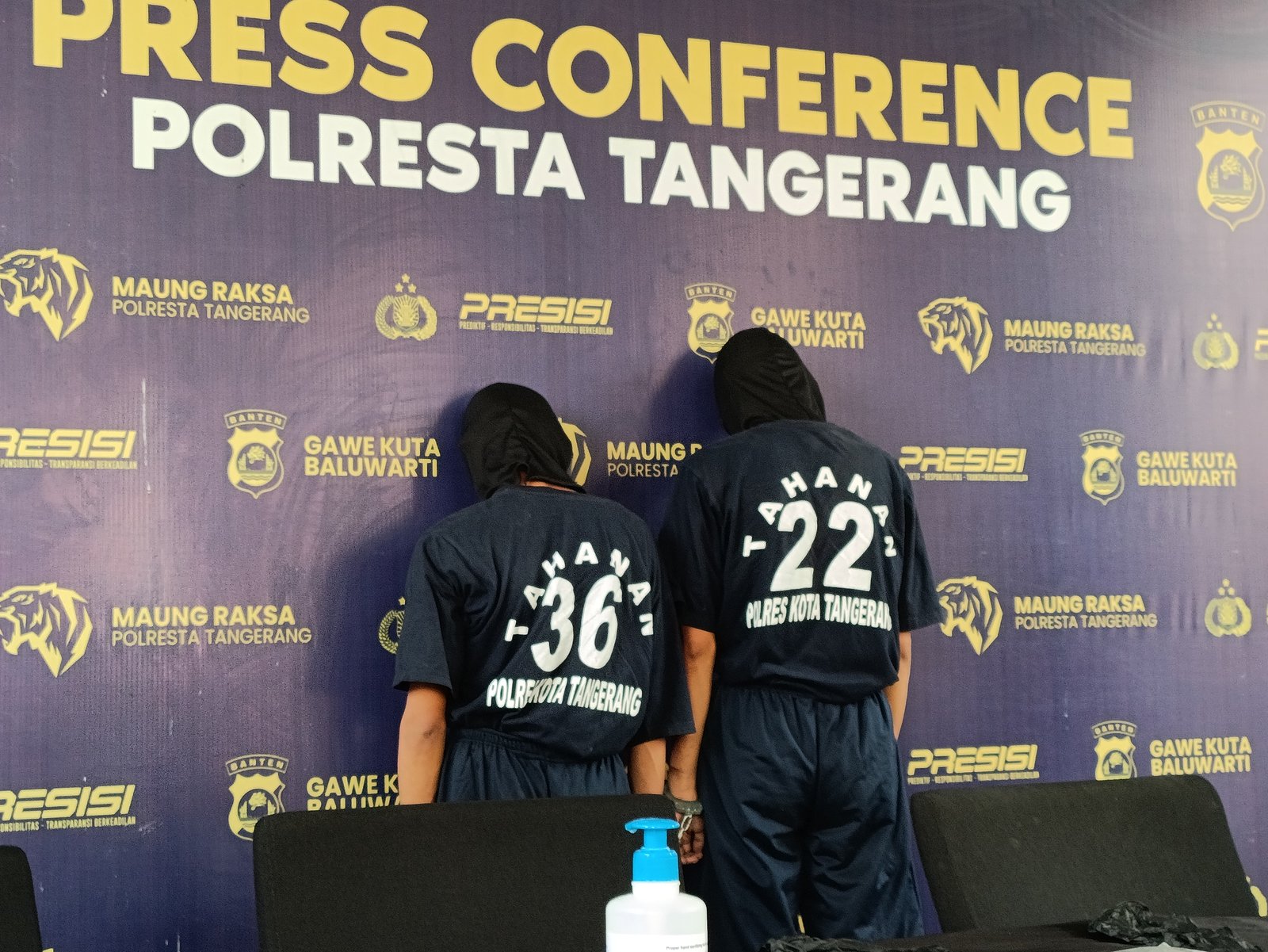 2 Pelaku Curanmor Bersenpi di Cikupa Tangerang Diringkus Polisi