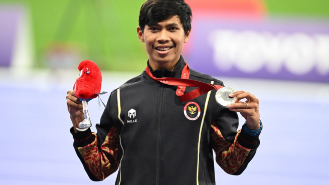 Saptoyogo Purnomo Atlet Indonesia Sumbang Medali Perak di Paralimpiade 2024 Paris