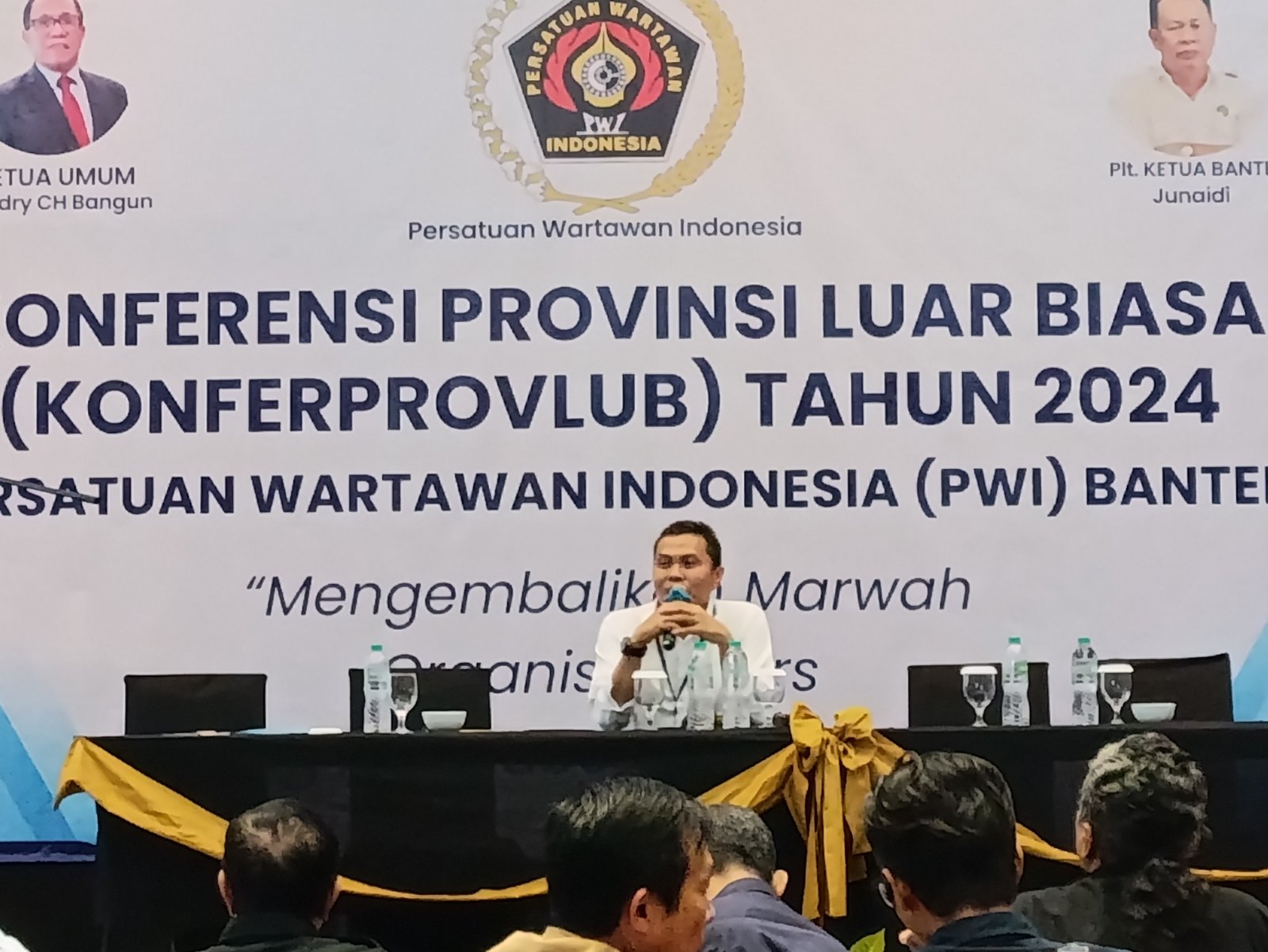 Direktur Radar Banten Mashudi Terpilih Sebagai Ketua PWI Provinsi Banten