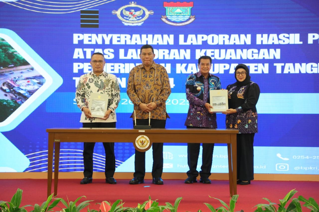 Pemkab Tangerang Raih Predikat WTP 17 Kali Berturut-turut