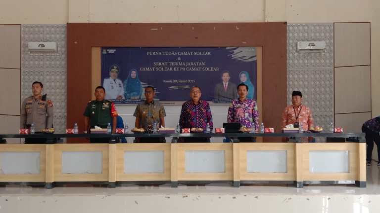 Saedaman Purna Tugas Jadi Camat Solear, Eka Lanjutkan Roda Pemerintahan