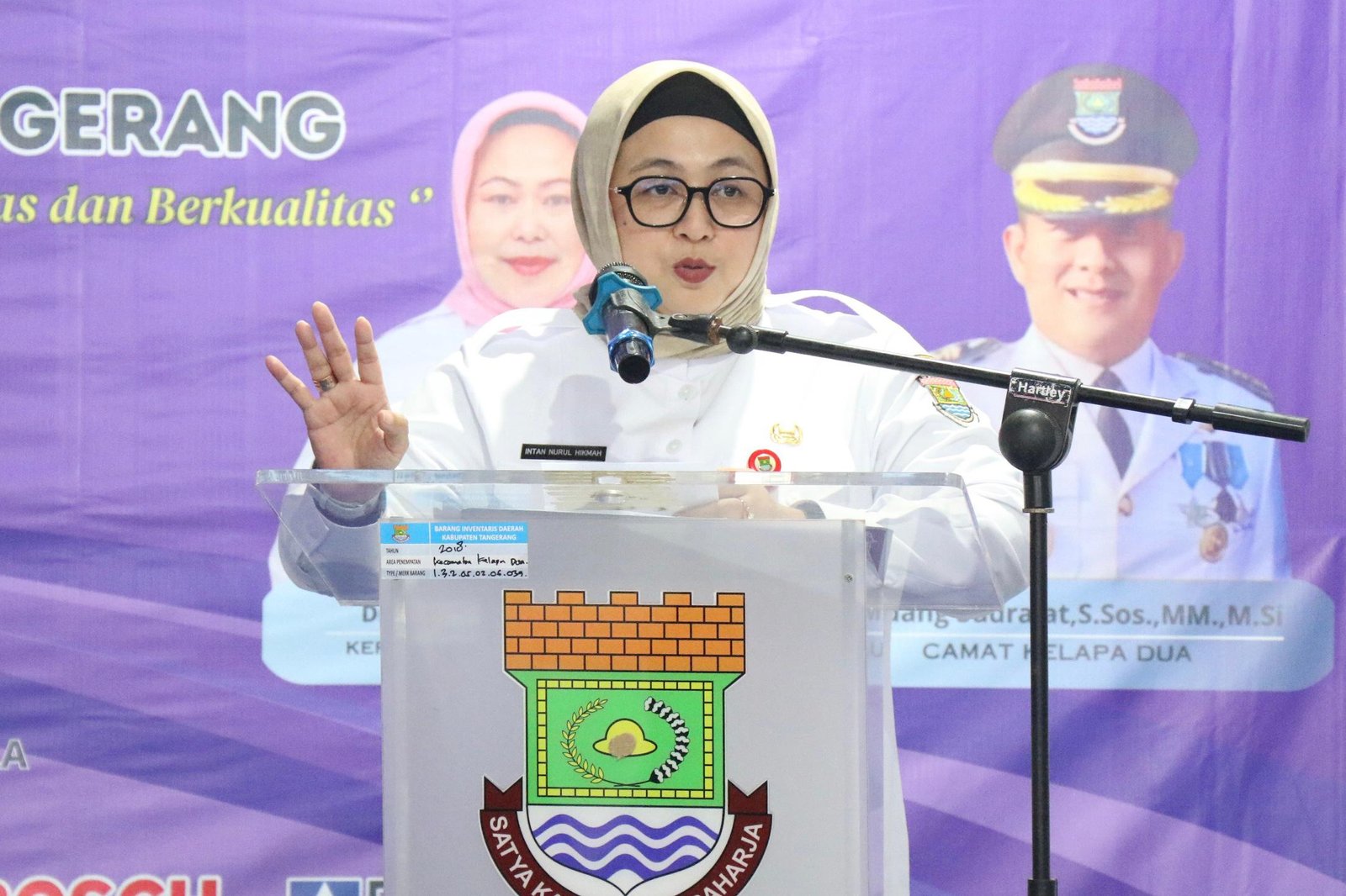 Wakil Bupati Tangerang Resmikan Perpustakaan “Gembala” di Curug Sangereng