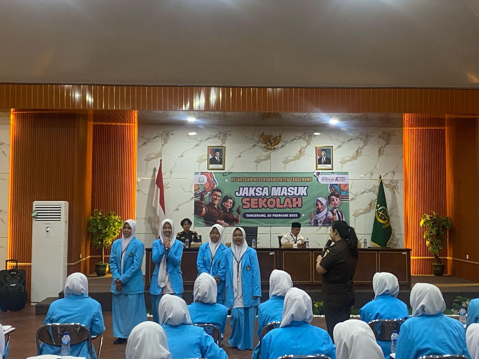Kejari Kabupaten Tangerang Laksanakan Program Jaksa Masuk Sekolah