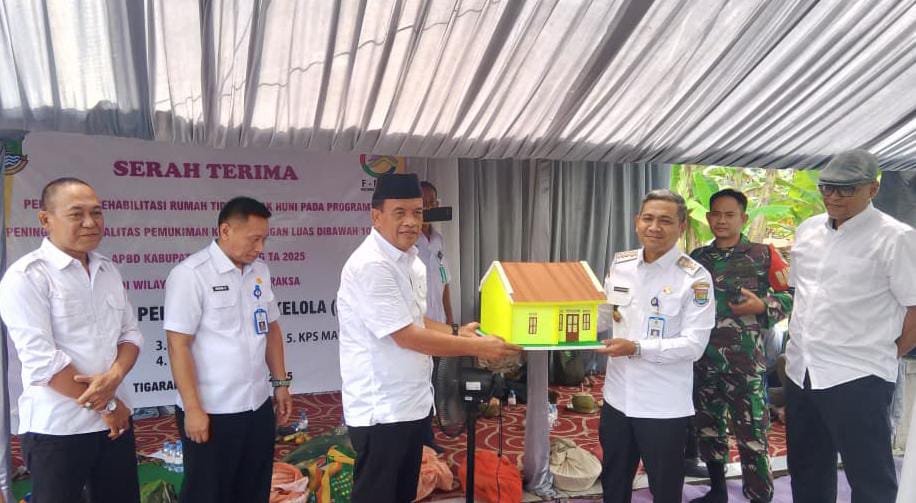 Program P-RTLH Kecamatan Tigaraksa Rampungkan 56 Unit Rumah Layak Huni