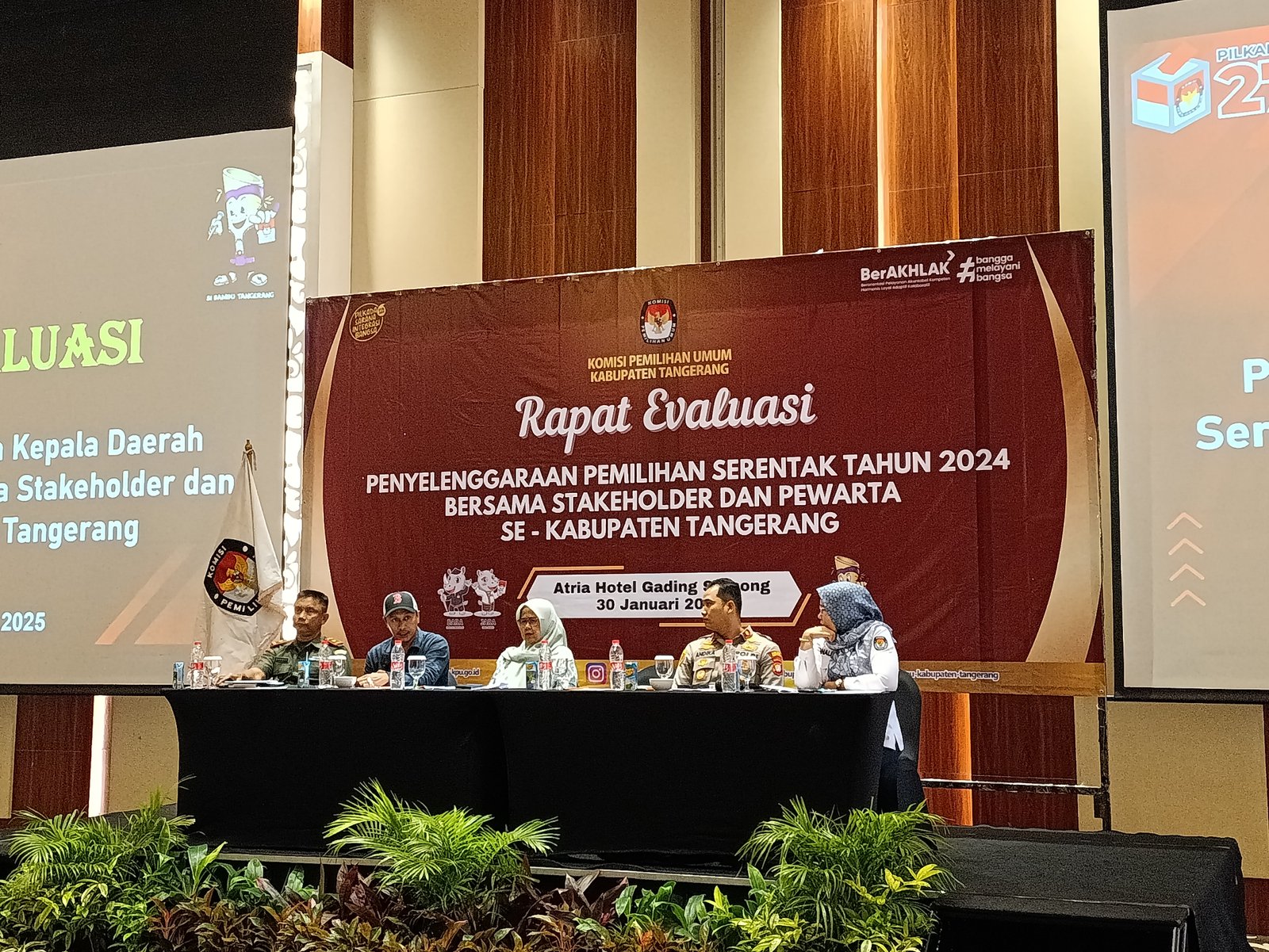 Pilkada Selesai, KPU Kabupaten Tangerang Gelar Evaluasi Bersama Eksternal