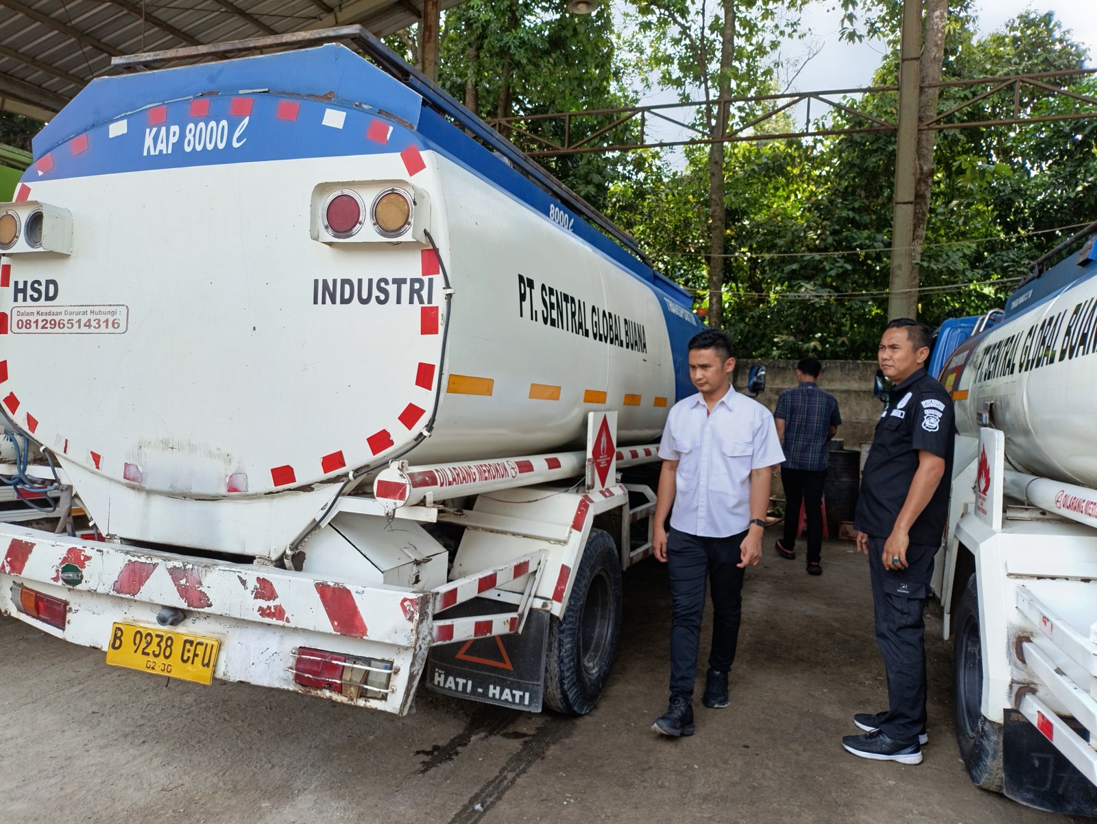 Geledah Gudang Dugaan Timbunan Solar di Panongan, Polisi : Hanya Tempat Parkir