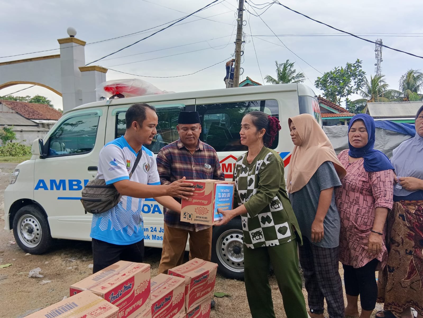 Solidaritas Pengusaha Lokal Menguat Pasca Puting Beliung di Sukadiri Tangerang
