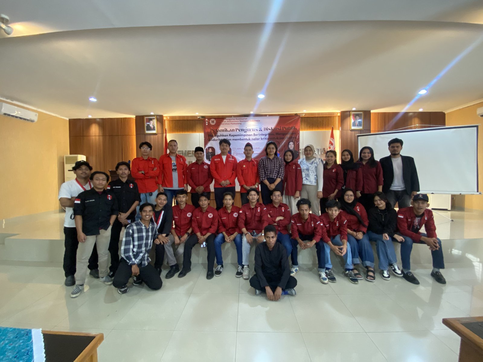 Pelantikan DPK GMNI Unpam : Konsolidasi Kader dan Peneguhan Semangat Perubahan Sosial