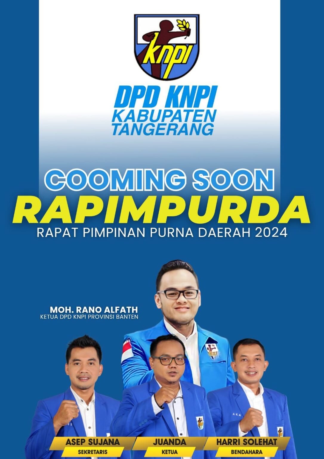 KNPI Kabupaten Tangerang Bakal Gelar Musda, Berikut Ini Jadwalnya dan Tahapannya