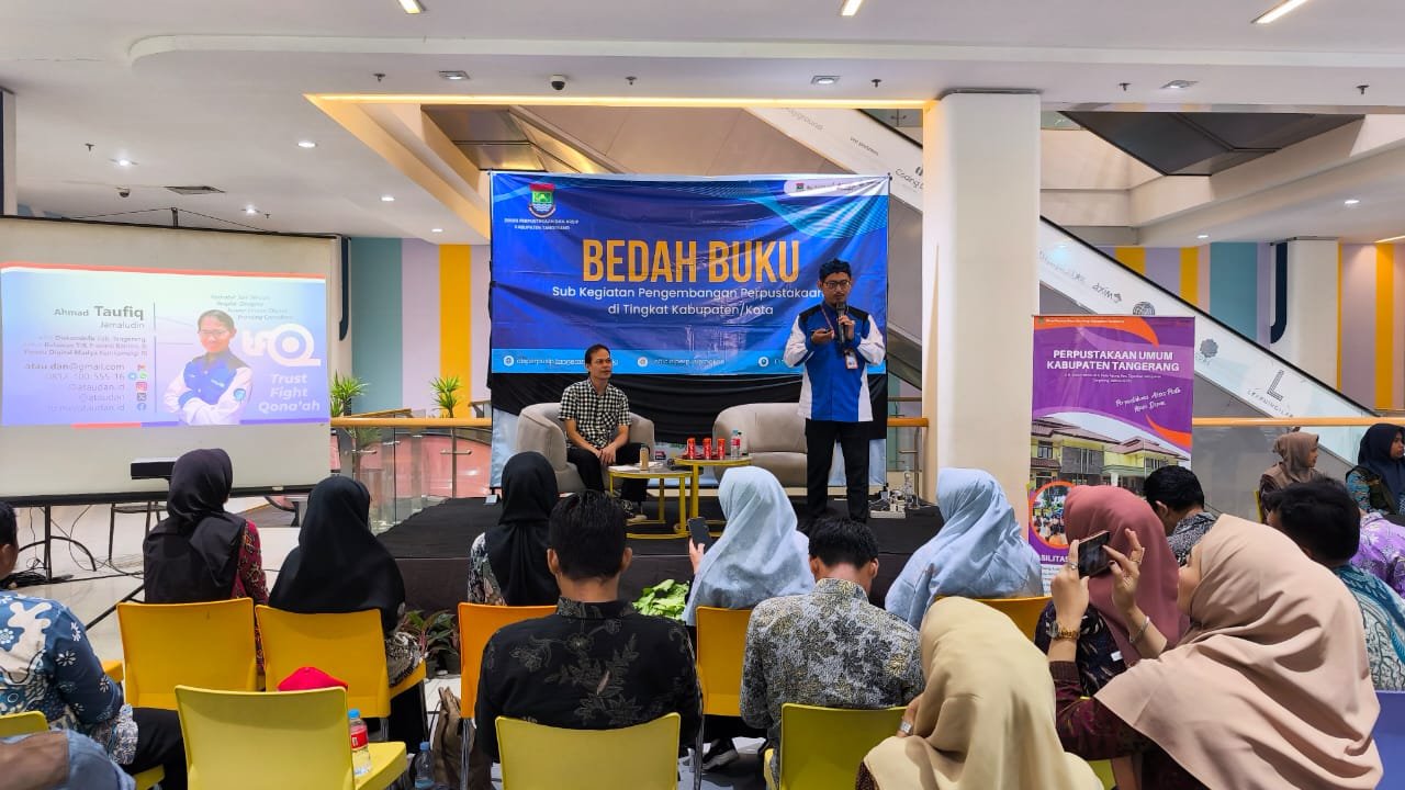 Edukasi Literasi Digital Tangerang Gemilang Books Fair 2024 Berjalan Lancar