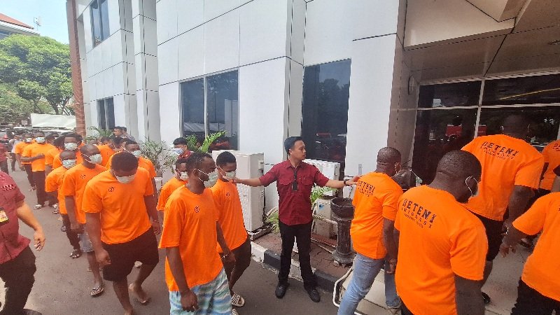 4 WN Nigeria Diamankan Imigrasi Bandara Soetta Tangerang