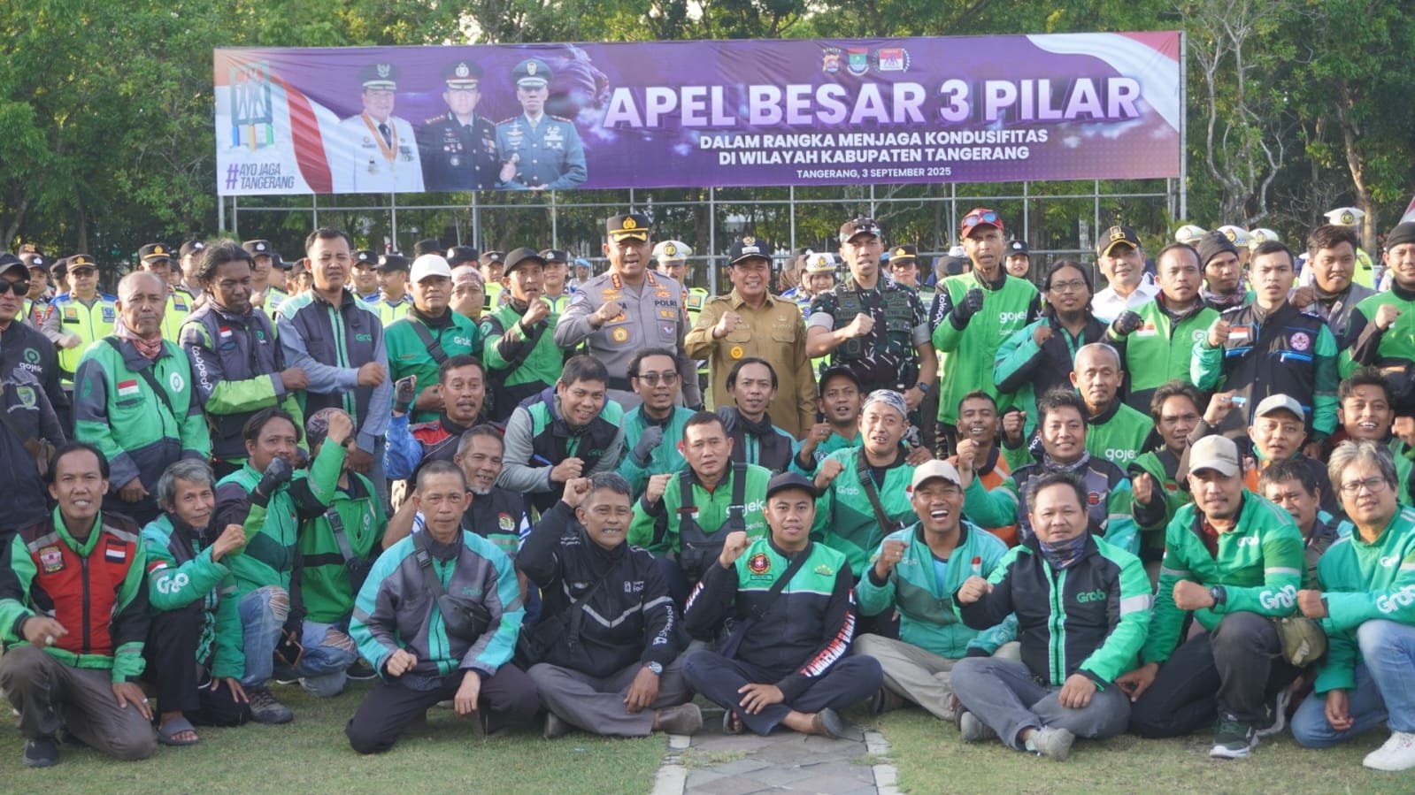 Forkopimda Kabupaten Tangerang Gelar Apel Besar Bersama Elemen Masyarakat, Ini Tujuannya