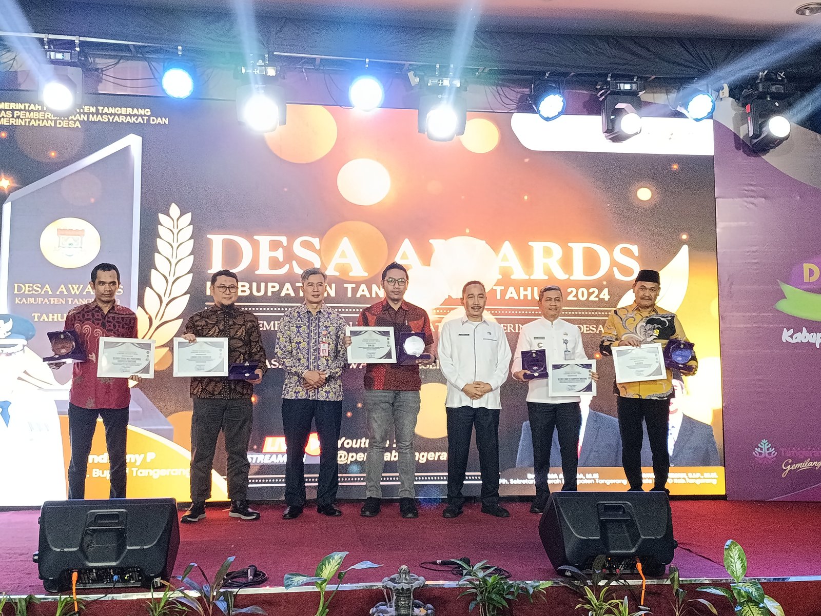 DPMPD Kabupaten Tangerang Gelar Award Desa 2024, 15 Penghargaan Diberikan