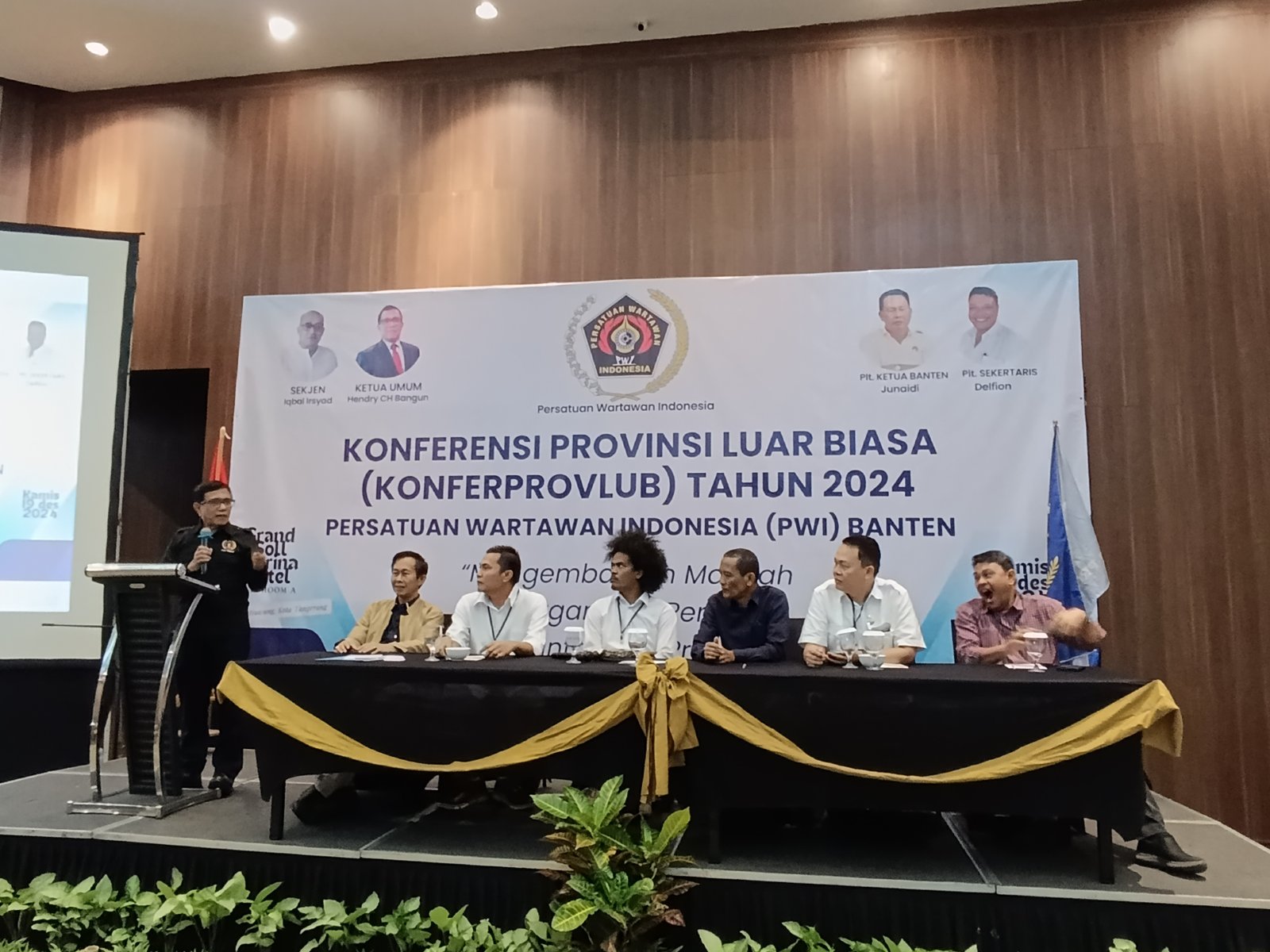 Diakui, Muspida Banten Hanya Dukung Mashudi Sebagai Ketua PWI Banten