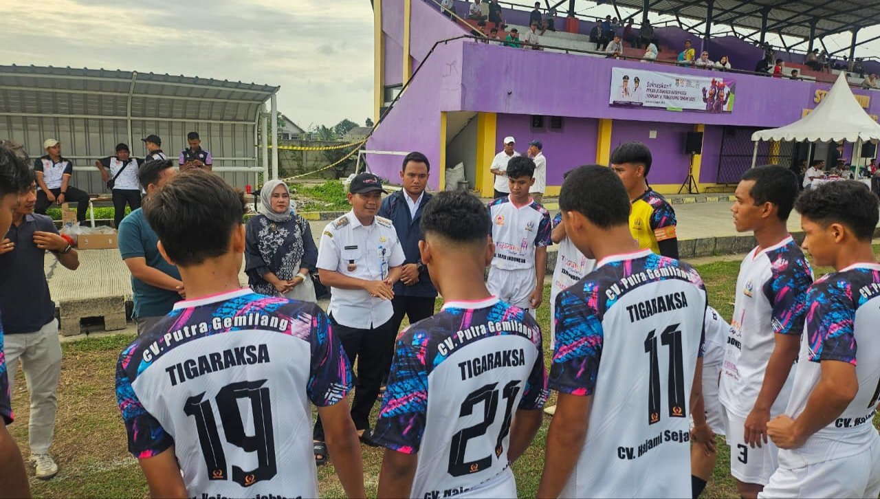 Porkab VI Tangerang : Tigaraksa Libas Teluknaga 5–1 di Stadion Mini Rajeg