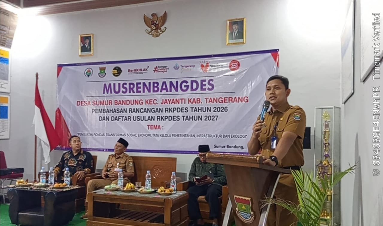 4 Desa di Kecamatan Jayanti Gelar Musrenbang Serentak, Tiga Program Ini Jadi Fokus Utama