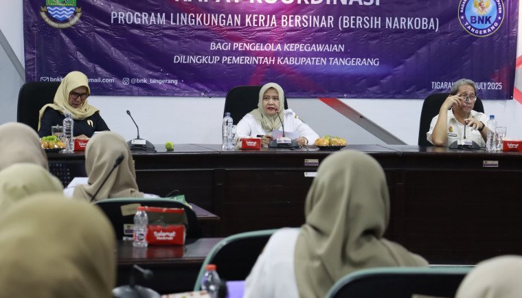 Pemkab Tangerang Dorong Budaya Kerja Bebas Narkoba Lewat Penguatan Integritas ASN
