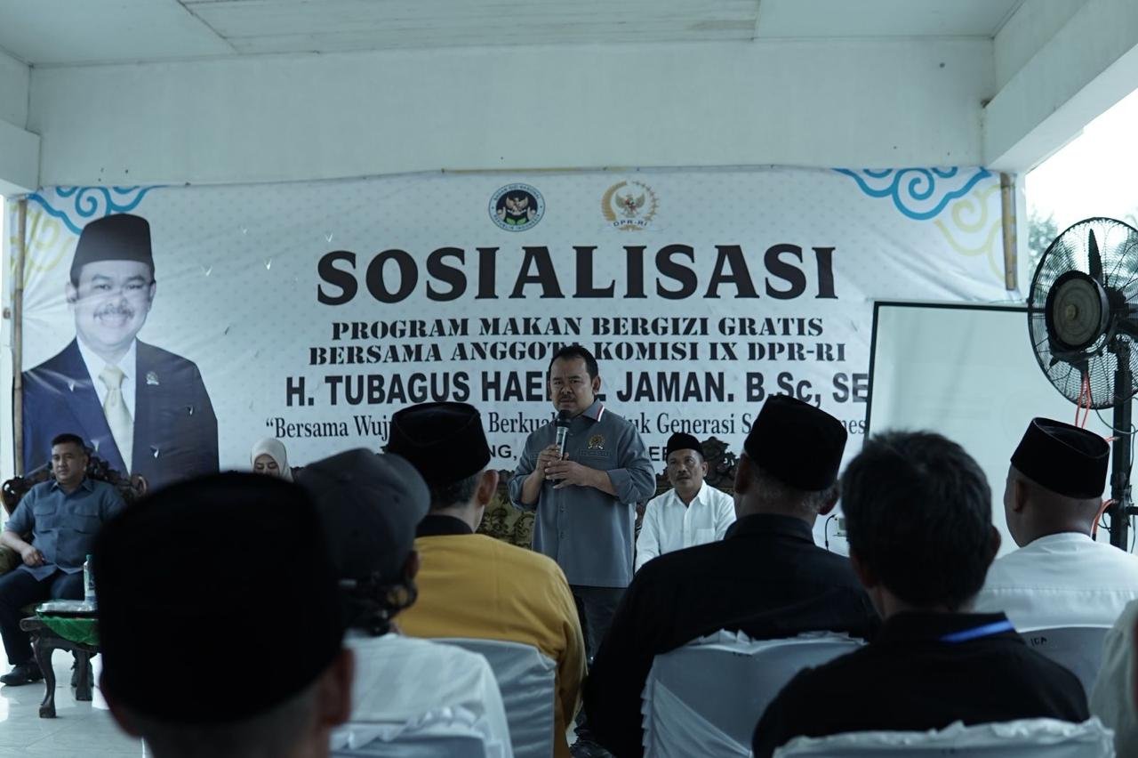 Sosialisasi Program Makan Bergizi Gratis di Serang, Upaya Tingkatkan Literasi Gizi Masyarakat