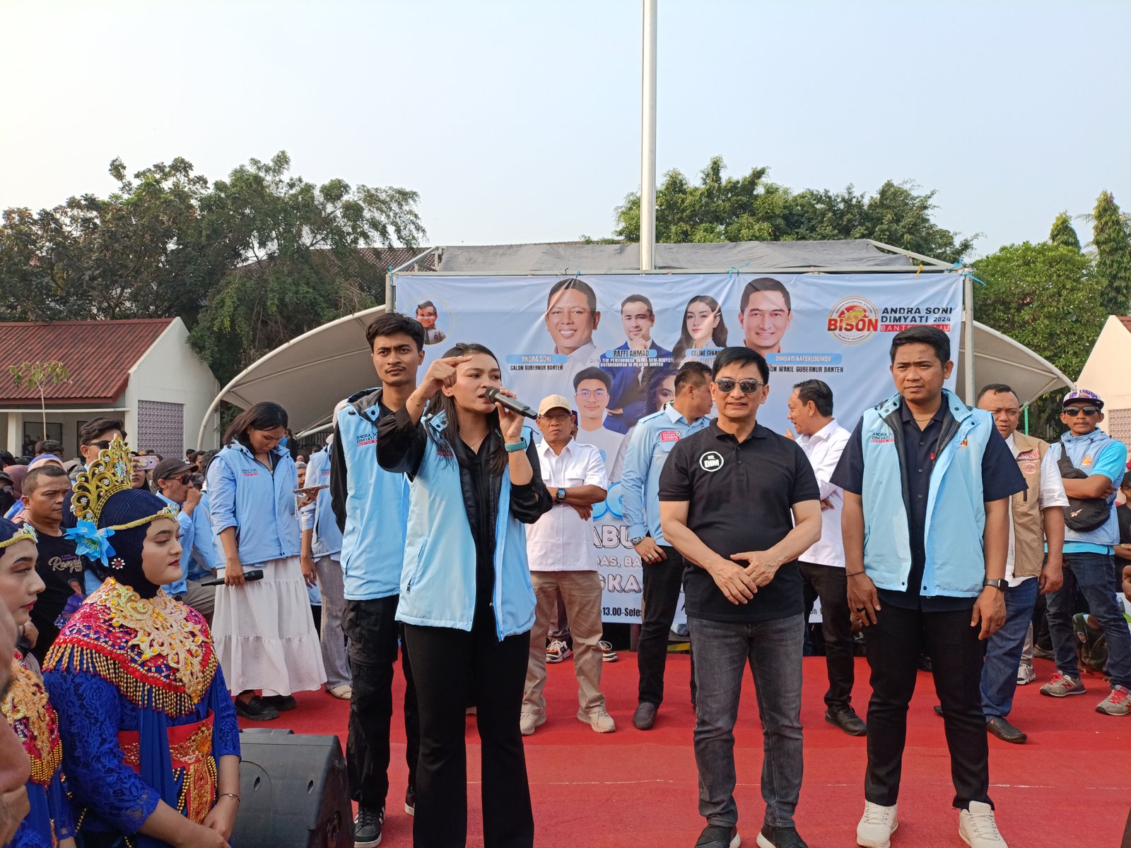 BISON Indonesia Apel Akbar di Balaraja, Siap Menangkan Andra-Dimyati